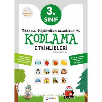 Dikkatle Düşündüren Algoritma Ve Kodlama Etkinlikleri 3. Sınıf Bülent Çobanoğlu