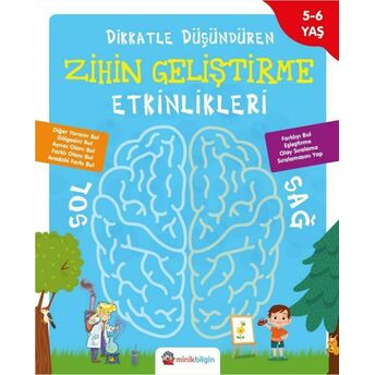 Dikkatle Düşündüren Zihin Geliştirme Etkinlikleri 1 Kolektıf