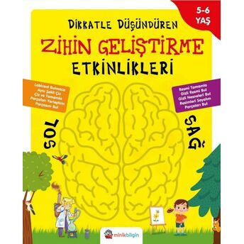 Dikkatle Düşündüren Zihin Geliştirme Etkinlikleri 2 Kolektıf