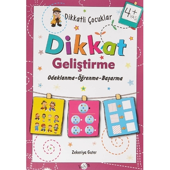 Dikkatli Çocuklar - Dikkat Geliştirme 4 Yaş Zekeriya Guter