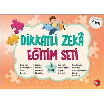 Dikkatli Zekâ Eğitim Seti 1. Kitap (4 Yaş) Neşe Duran