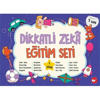 Dikkatli Zeka Eğitim Seti - 1. Kitap (5 Yaş) Neşe Duran