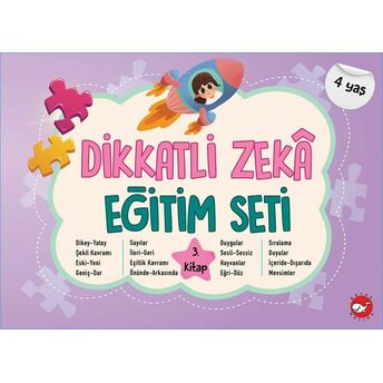 Dikkatli Zekâ Eğitim Seti 3. Kitap (4 Yaş) Neşe Duran