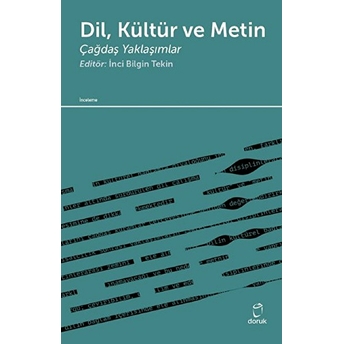 Dil, Kültür Ve Metin