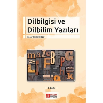 Dilbilgisi Ve Dilbilim Yazıları Caner Kerimoğlu