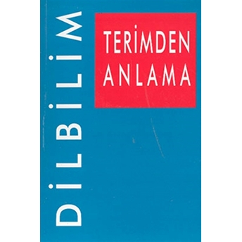 Dilbilim Terimden Anlama Dilbilim Yazıları Kolektif