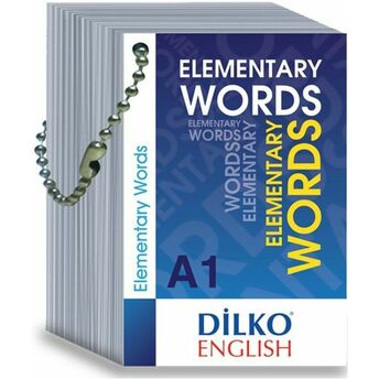 Dilko A1 Elementary Words Kelime Kartı Komisyon