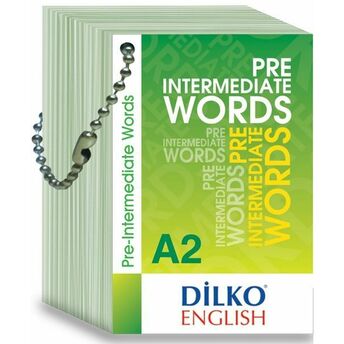 Dilko A2 Pre-Intermediate Words Kelime Kartı Kolektif