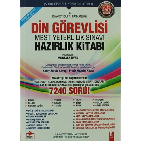 Din Görevlisi Mbst Yeterlilik Sınavı Hazırlık Kitabı Kolektif