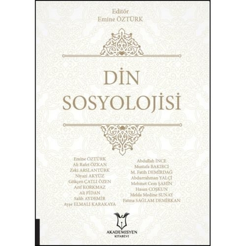 Din Sosyolojisi - Emine Öztürk