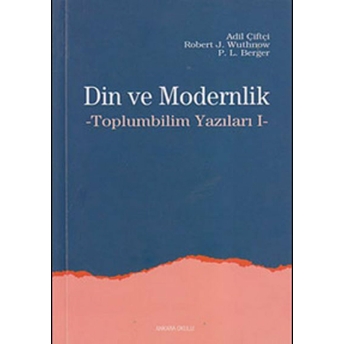 Din Ve Modernlik Adil Çiftçi