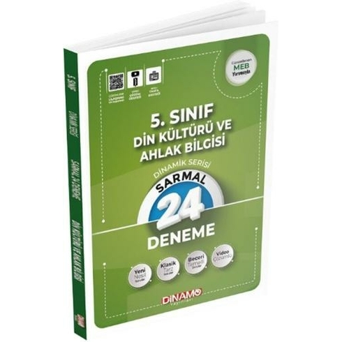 Dinamo Yayınları 5. Sınıf Din Kültürü Ve Ahlak Bilgisi Sarmal 24 Lü Deneme Dinamik Serisi Komisyon