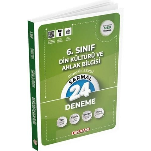 Dinamo Yayınları 6. Sınıf Din Kültürü Ve Ahlak Bilgisi Sarmal 24 Lü Deneme Dinamik Serisi Komisyon