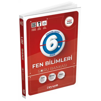 Dinamo Yayınları 6. Sınıf Fen Bilimleri Soru Bankası Dinamik Serisi Komisyon