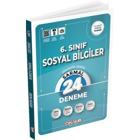 Dinamo Yayınları 6. Sınıf Sosyal Bilgiler Sarmal 24 Lü Deneme Dinamik Serisi Komisyon