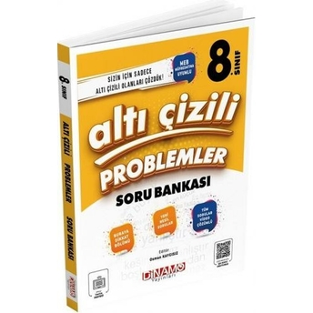 Dinamo Yayınları 8. Sınıf Problemler Altı Çizili Soru Bankası Komisyon