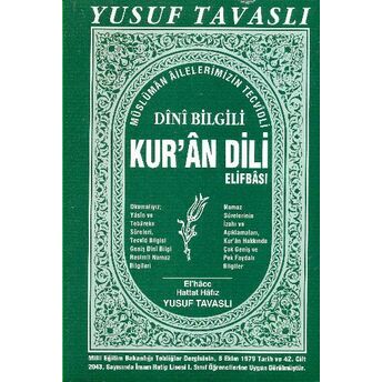 Dini Bilgili Kur'an Dili Elifbası (D04) Yusuf Tavaslı