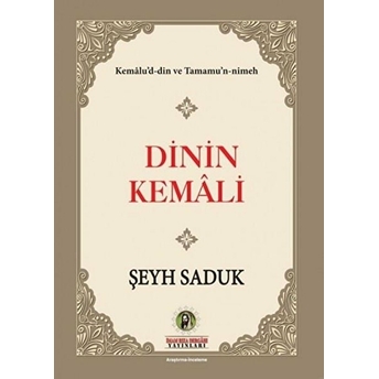 Dinin Kemali - Şeyh Saduk