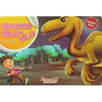 Dinozor Velo Ile Zilo Ormanda - Üç Boyutlu Kitap Kolektif