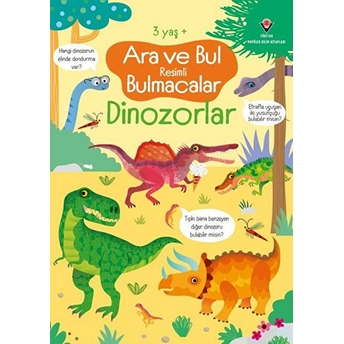 Dinozorlar   Ara Ve Bul Resimli Bulmacalar