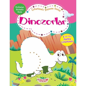 Dinozorlar - Çıkartmalı Boyama Serisi Kolektif