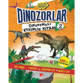 Dinozorlar Çıkartmalı Etkinlik Kitabı 2 Penny Worms