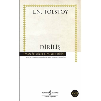 Diriliş - Hasan Ali Yücel Klasikleri Lev Nikolayeviç Tolstoy