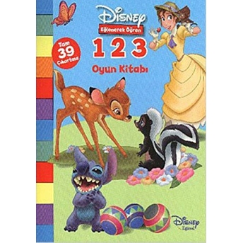 Disney: 1-2-3 Oyun Kitabı Kolektif