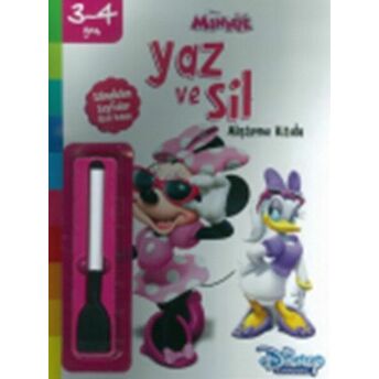 Disney 3-4 Yaş Yaz Ve Sil Minnie Kolektif