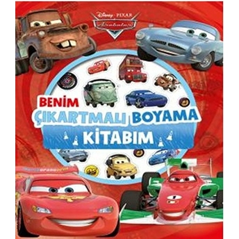 Disney Arabalar - Benim Çıkartmalı Boyama Kitabım Kolektif