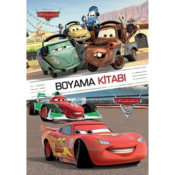 Disney Arabalar Boyama Kitabı Kolektif