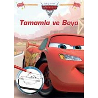 Disney Arabalar - Tamamla Ve Boya Kolektif