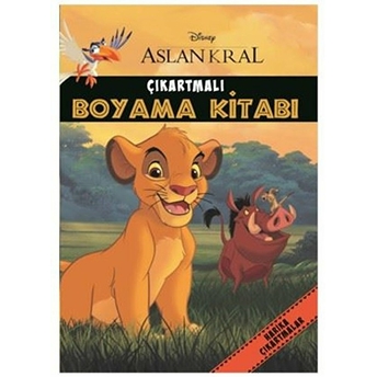 Disney - Aslan Kral Çıkartmalı Boyama Kitabı Kolektif