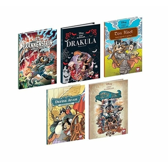 Disney Çizgi Klasikleri Seti-5 Kitap