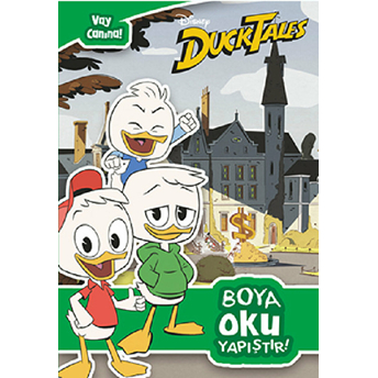 Disney Duck Tales - Vay Canına - Boya Oku Yapıştır Kolektif