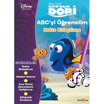 Disney Eğitsel Dori Abc’yi Öğrenelim Nokta Birleştirme Gökçe Demir