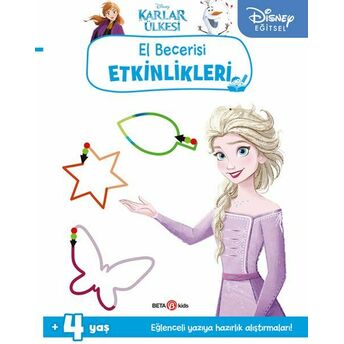 Disney Eğitsel Karlar Ülkesi El Becerisi Etkinlikleri Yazıya Hazırlık Gökçe Demir