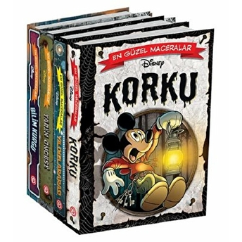 Disney En Güzel Maceralar Serisi-Çizgi Roman 4 Kitap Seti