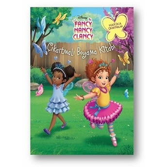 Disney Fancy Nancy Clancy Çikartmali Boyama Kitabi