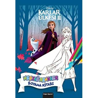 Disney Karlar Ülkesi 2 Neşeli Renkler Boyama Kitabı Kolektif