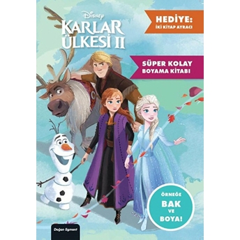 Disney Karlar Ülkesi 2 - Süper Kolay Boyama Kitabı Kolektıf