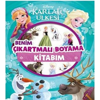 Disney Karlar Ülkesi Benim Çıkartmalı Boyama Kitabım Kolektif