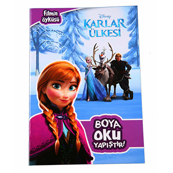 Disney Karlar Ülkesi Boya Oku Yapıştır Kolektif