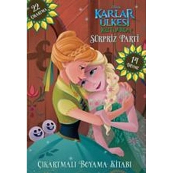 Disney Karlar Ülkesi Dövmeli Ve Çıkartmalı Boyama Kitabı - Sürpriz Parti Kolektif