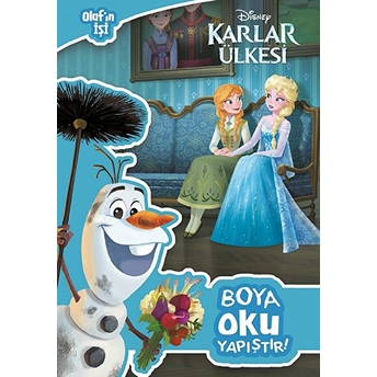 Disney Karlar Ülkesi Olaf'ın Işi - Boya Oku Yapıştır Kolektif