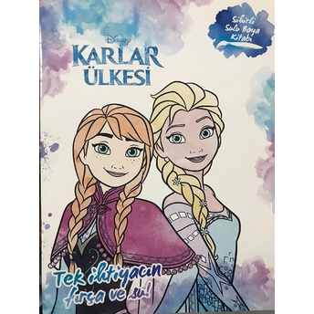 Disney Karlar Ülkesi Sihirli Sulu Boya Kitabı Kolektif