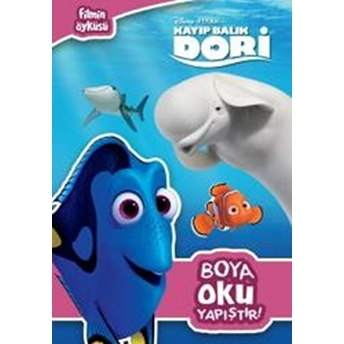 Disney Kayıp Balık Dori Boya Oku Yapıştır Kolektif