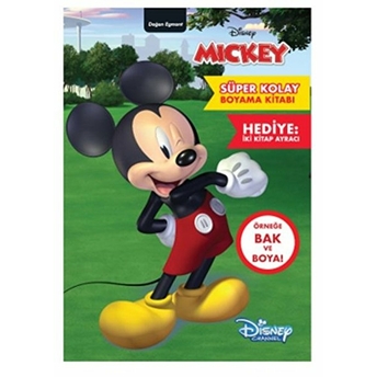 Disney Mickey Süper Kolay Boyama Kitabı Kolektıf