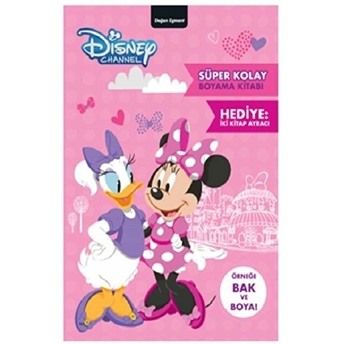 Disney Minnie Süper Kolay Boyama Kitabı Kolektıf