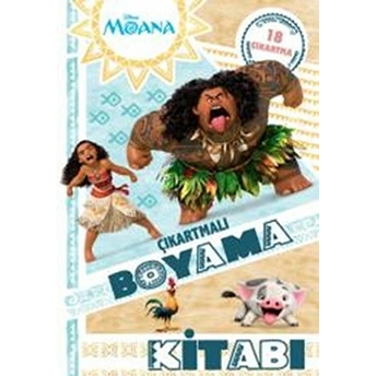 Disney Moana - Çıkartmalı Boyama Kitabı Kolektif